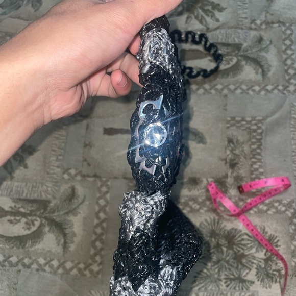 Handmade bag🖤Mexican bag woven purse shoulder bag bottle cap bag floral bag - Picture 9 of 14